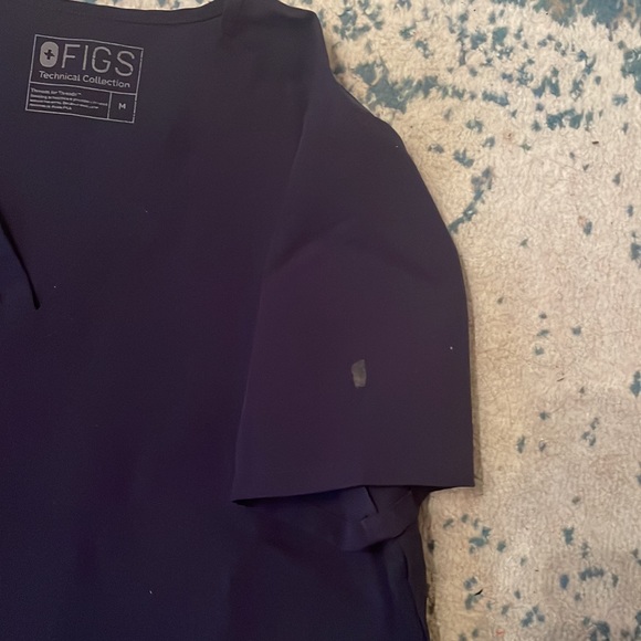 Navy casma top - Picture 2 of 4